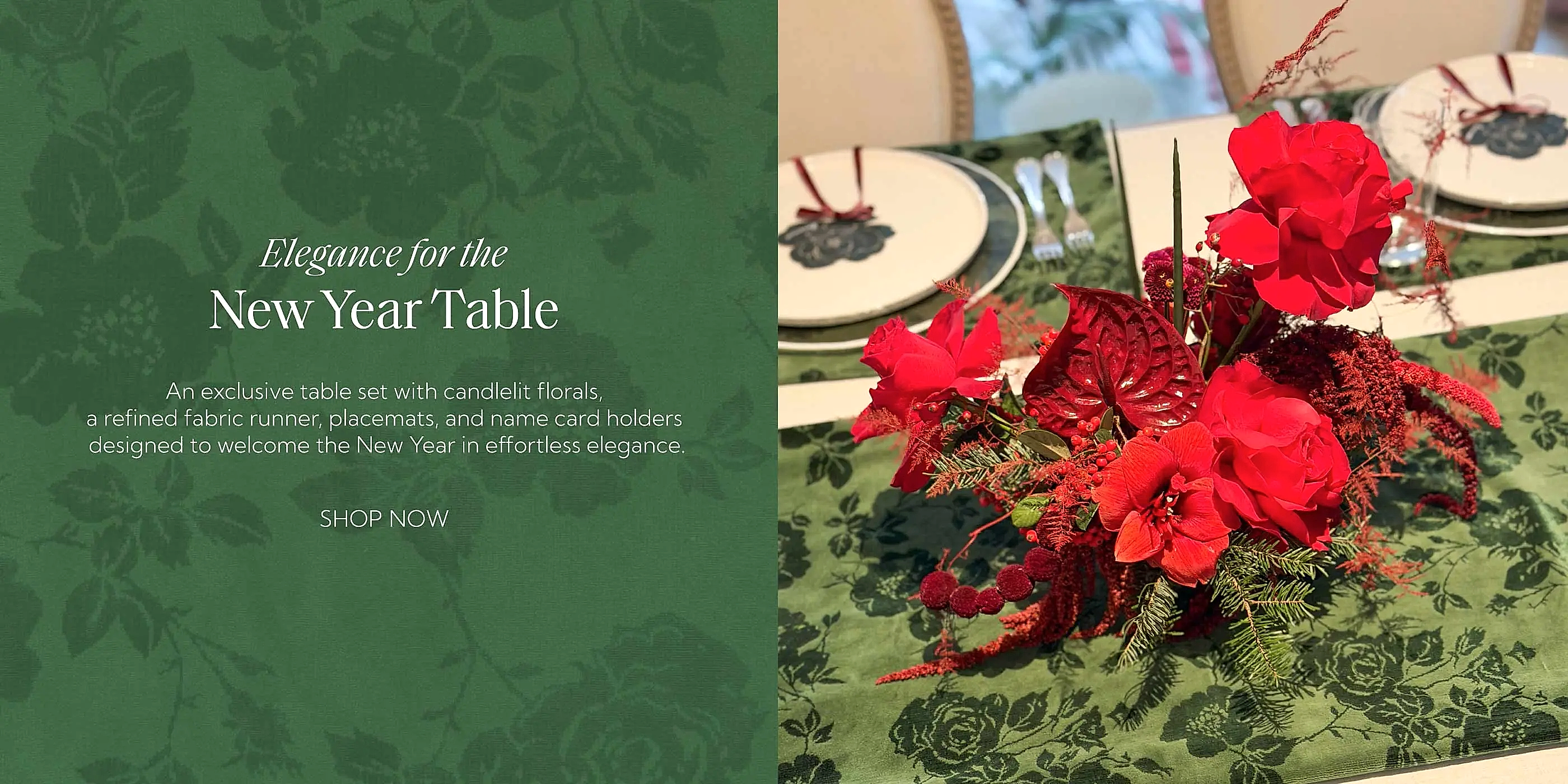New Year Table - Web Banner EN