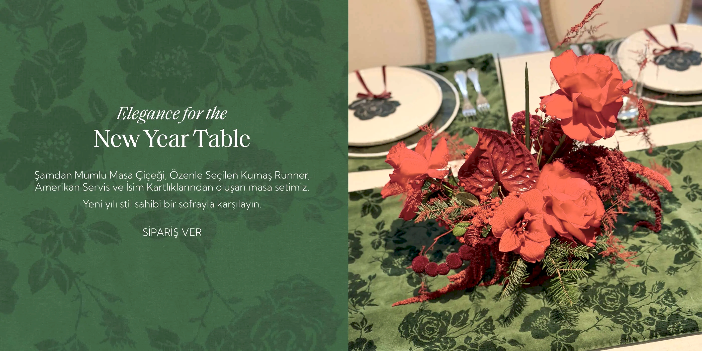 New Year Table - Web Banner TR