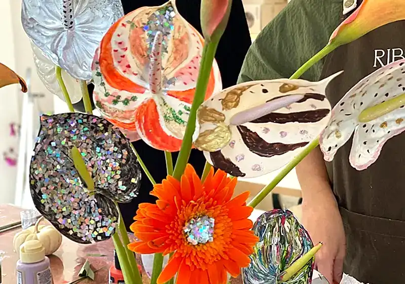 Let's Paint Flowers | Çiçek Boyama Workshopu