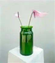 Buketim Deluxe Yeşil Cam Vazoda Gitsin