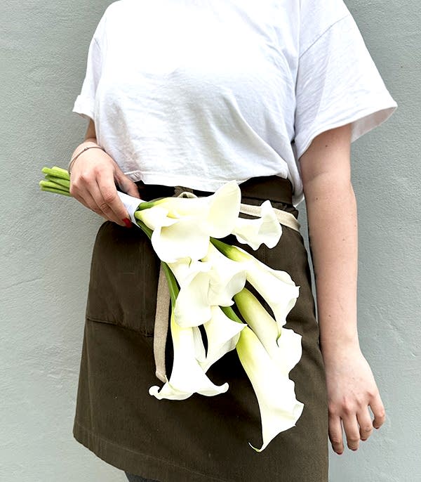 10 Beyaz Gala Gelin Buketi