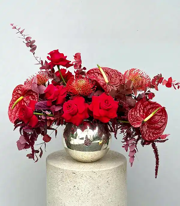 Amour Rouge Lucas Kırmızı Gül Sonbahar Aranjmanı