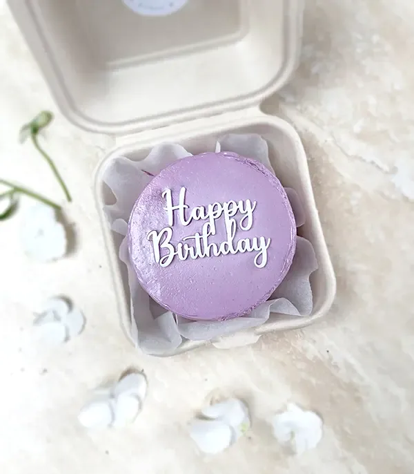 Beam Bakes Happy Birthday Mini Bento Yaş Pasta
