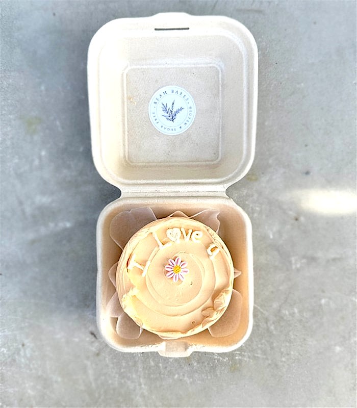 Beam Bakes I Love U Mini Bento Yaş Pasta