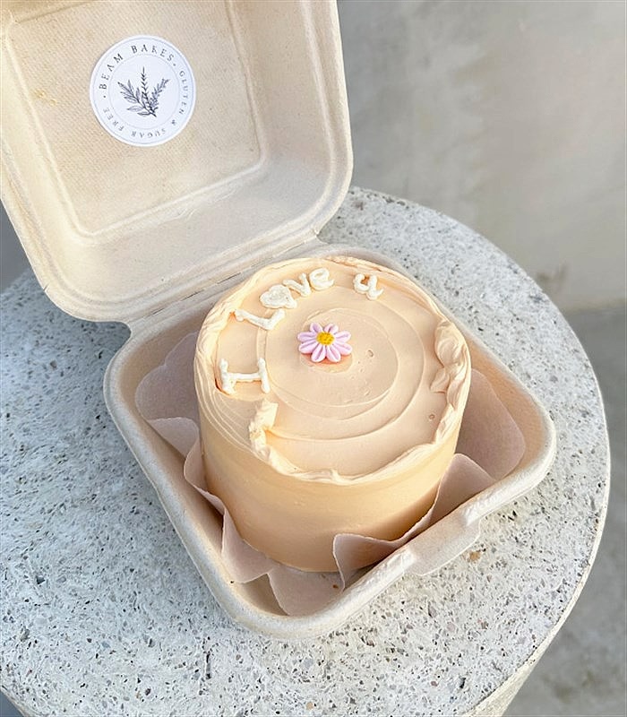 Beam Bakes I Love U Mini Bento Yaş Pasta