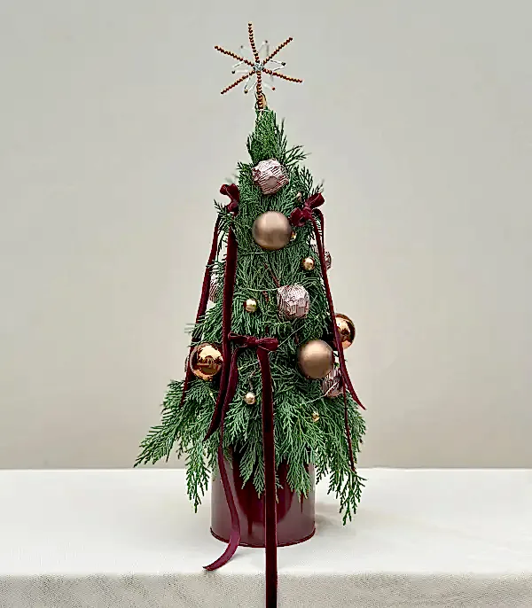 Chance El İşi Işıklı Çikolatalı Mini Yılbaşı Ağacı