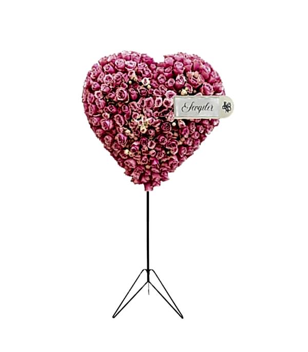 Grand Deluxe Kalp Çelenk