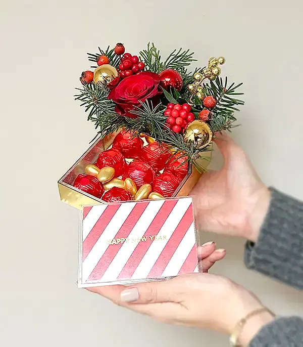 Happy New Year Kokinalı Mini Yılbaşı Çikolatası