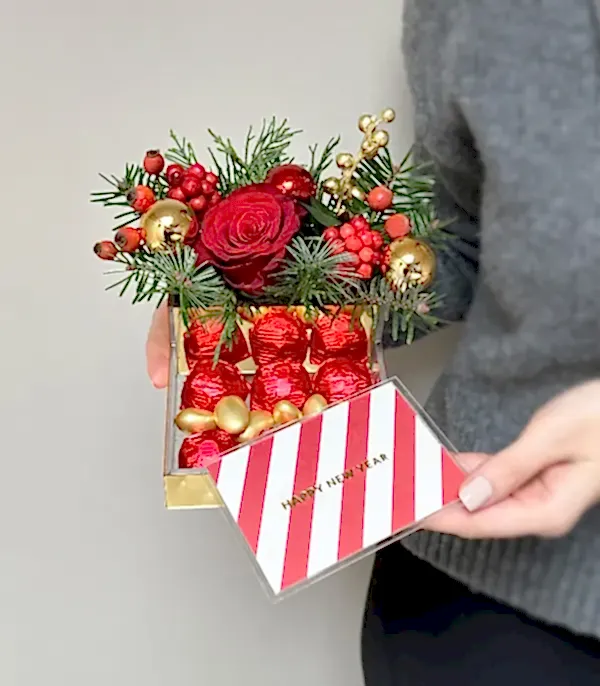 Happy New Year Kokinalı Mini Yılbaşı Çikolatası