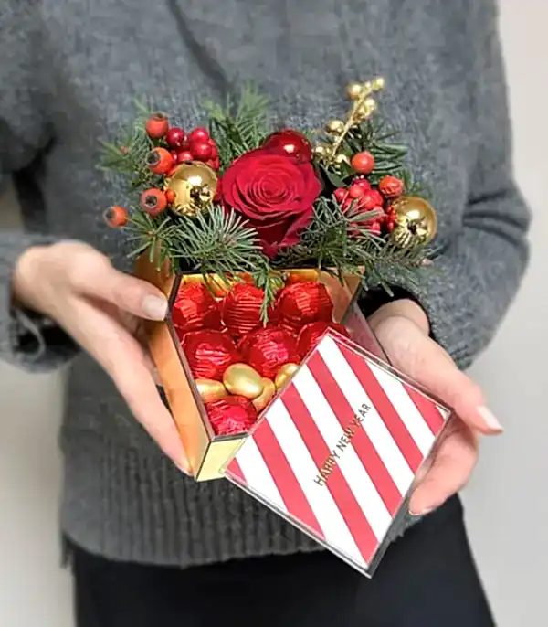 Happy New Year Kokinalı Mini Yılbaşı Çikolatası