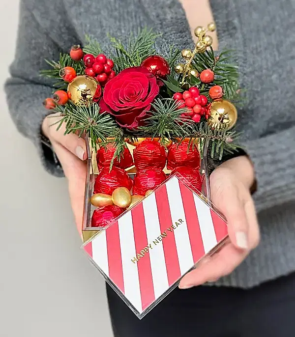 Happy New Year Kokinalı Mini Yılbaşı Çikolatası