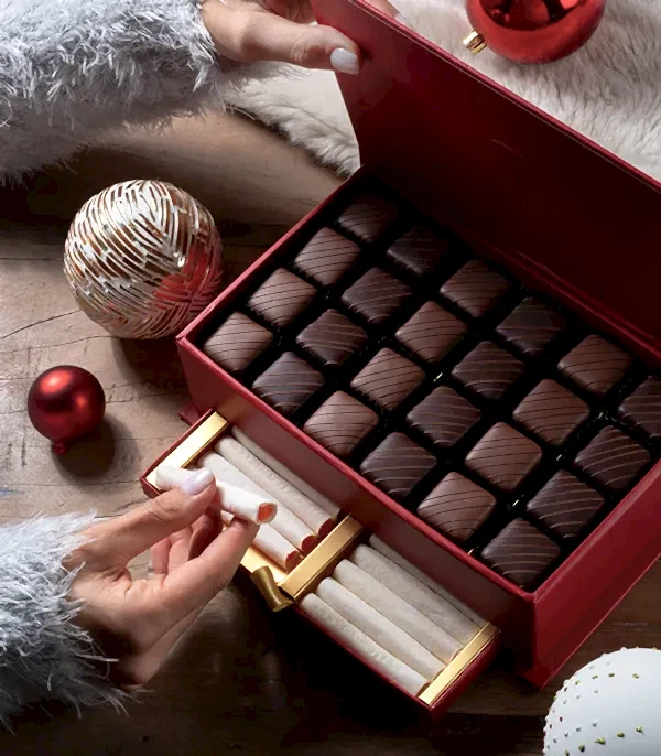 Harem Chocolate Çekmeceli Yılbaşı Çikolata Kutusu