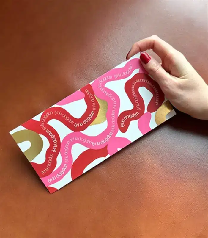 İyi ki Doğdun Not Kartı Pembe