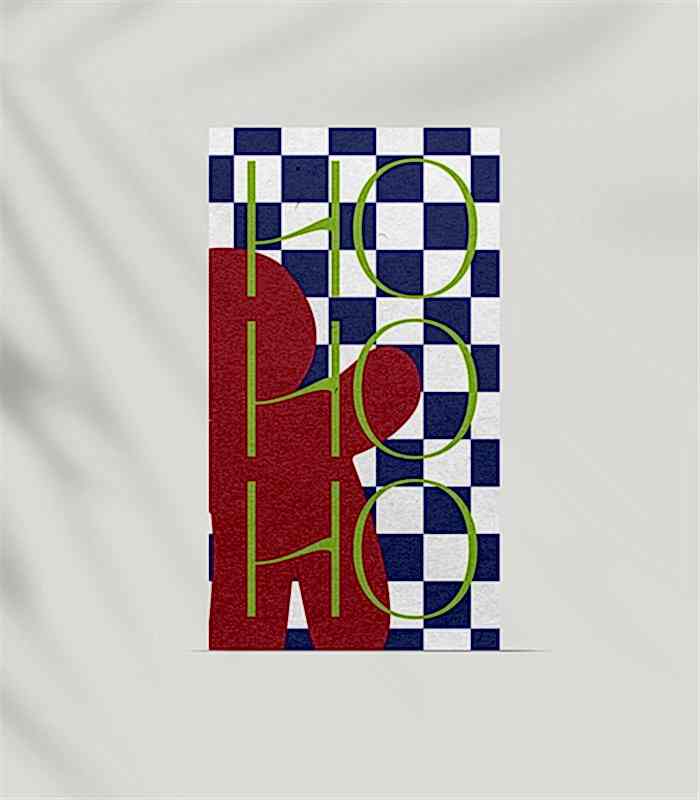 Jolly Ho Ho Yılbaşı Not Kartı