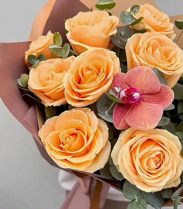 Kayısı Gül Buketi