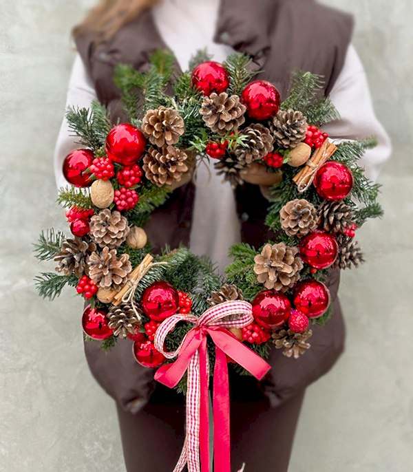 Kokinalı Yılbaşı Kapı Süsü