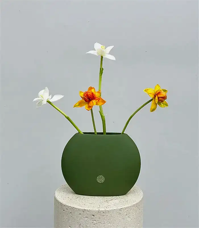 LEGO Nergis Yeşil Seramik Vazo Hediye Seti