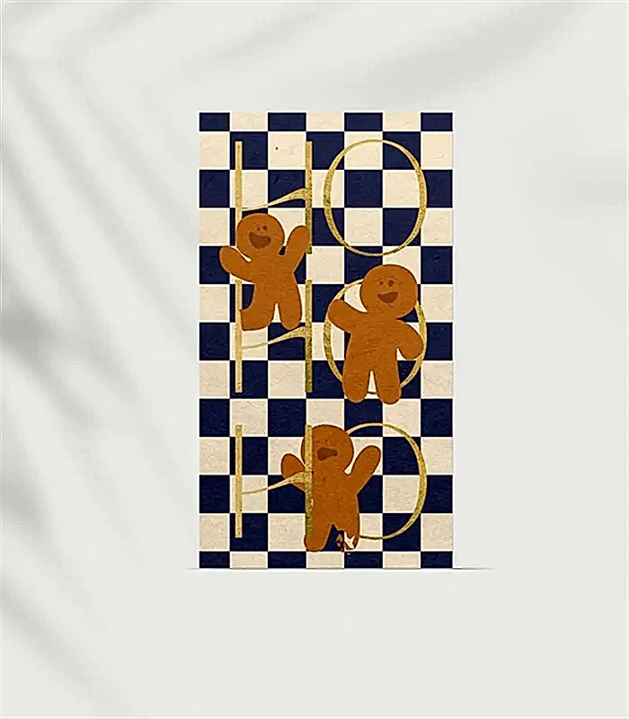 Navy Ho Ho Yılbaşı Not Kartı