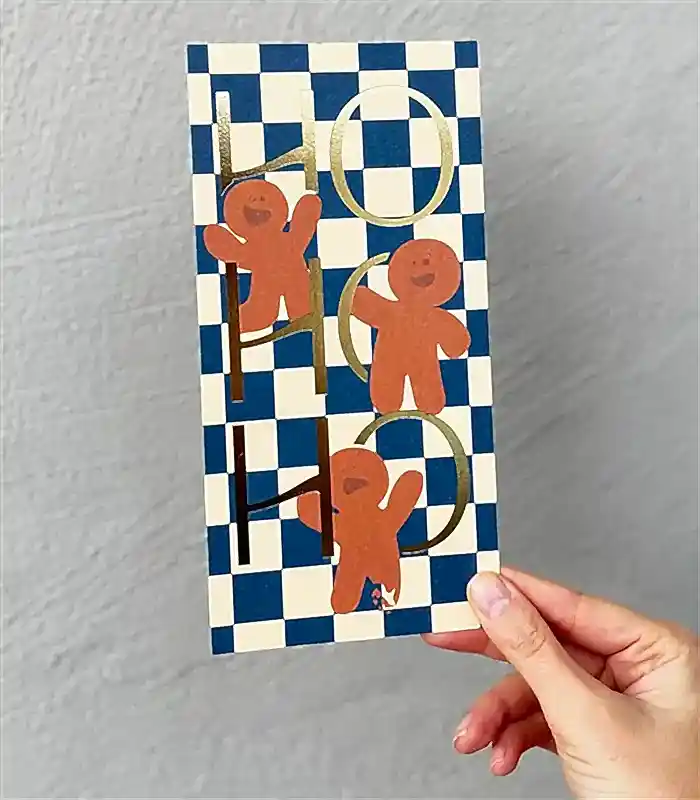 Navy Ho Ho Yılbaşı Not Kartı