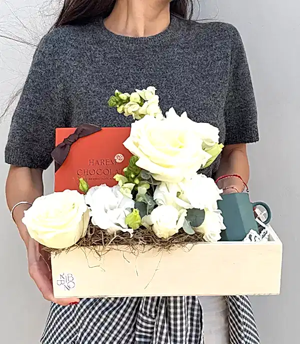 Harem Chocolate Lokum Espresso Mug Hediye Kutusu