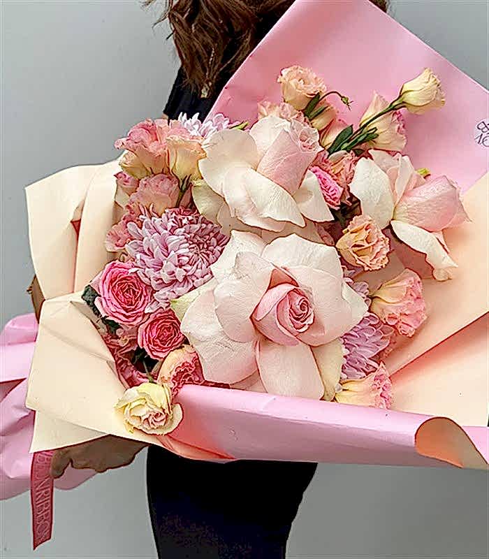 Pembe İlkbahar Buketi