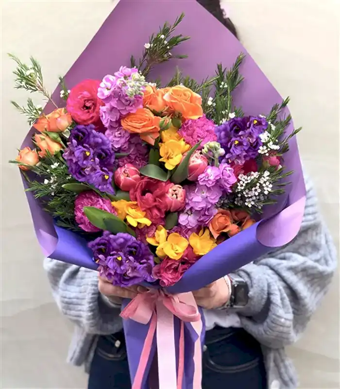 Rengarenk Bahar Buketi