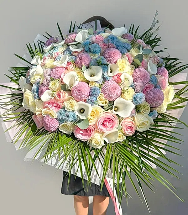 Royal Deluxe Pembe Gül Anastasya Gala Söz Nişan Buketi