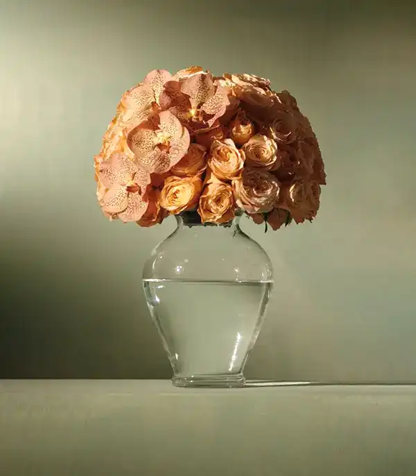 Soleil Deluxe Panoramik 101 Somon Gül Aranjmanı