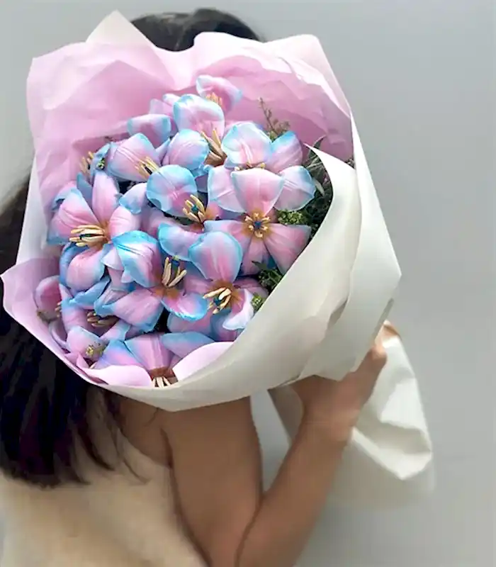 Sugar Bloom Deluxe 25 Unicorn Lale Buketi