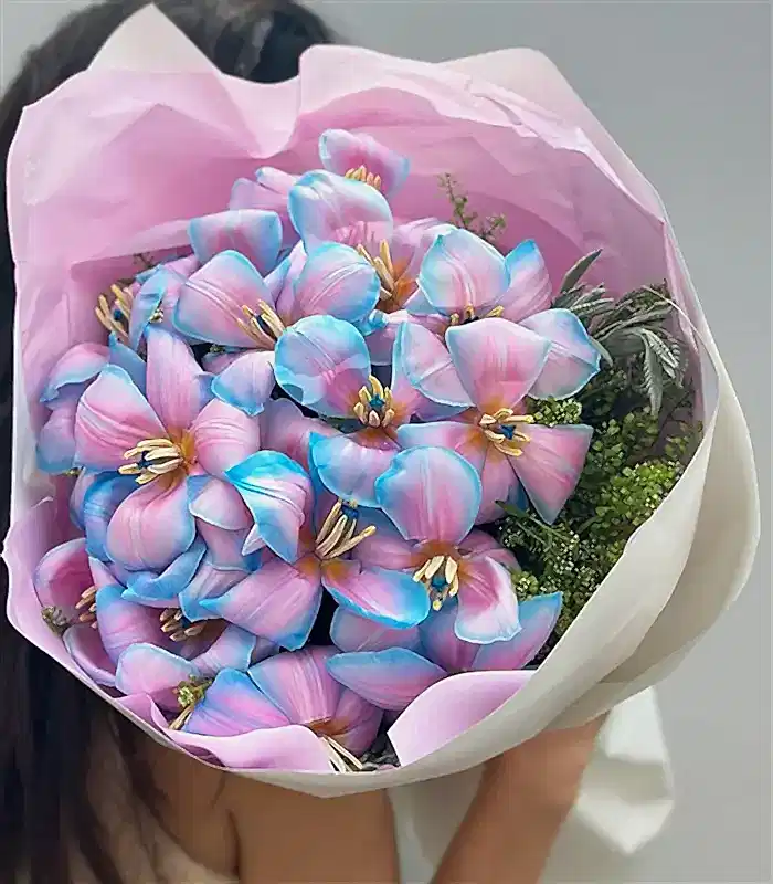 Sugar Bloom Deluxe 25 Unicorn Lale Buketi