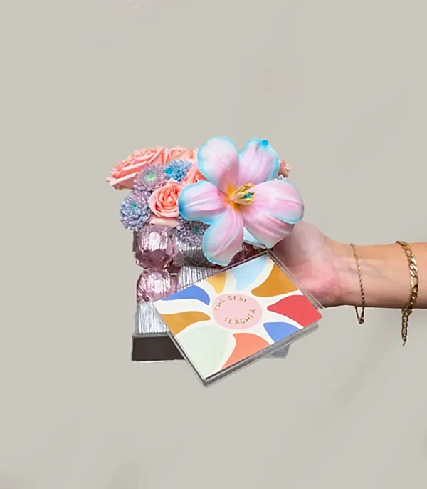 The Best Teacher Çikolata Mini Tepsi