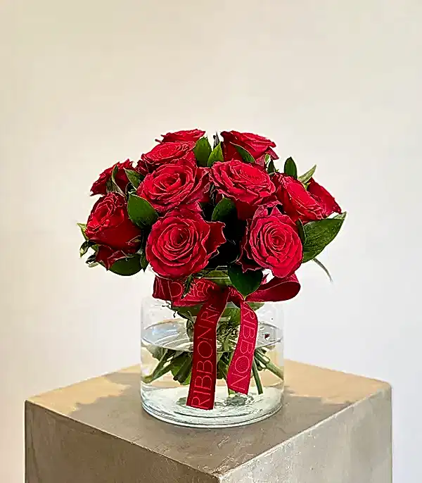 Ti Amo Vazoda 11 Kırmızı Güller